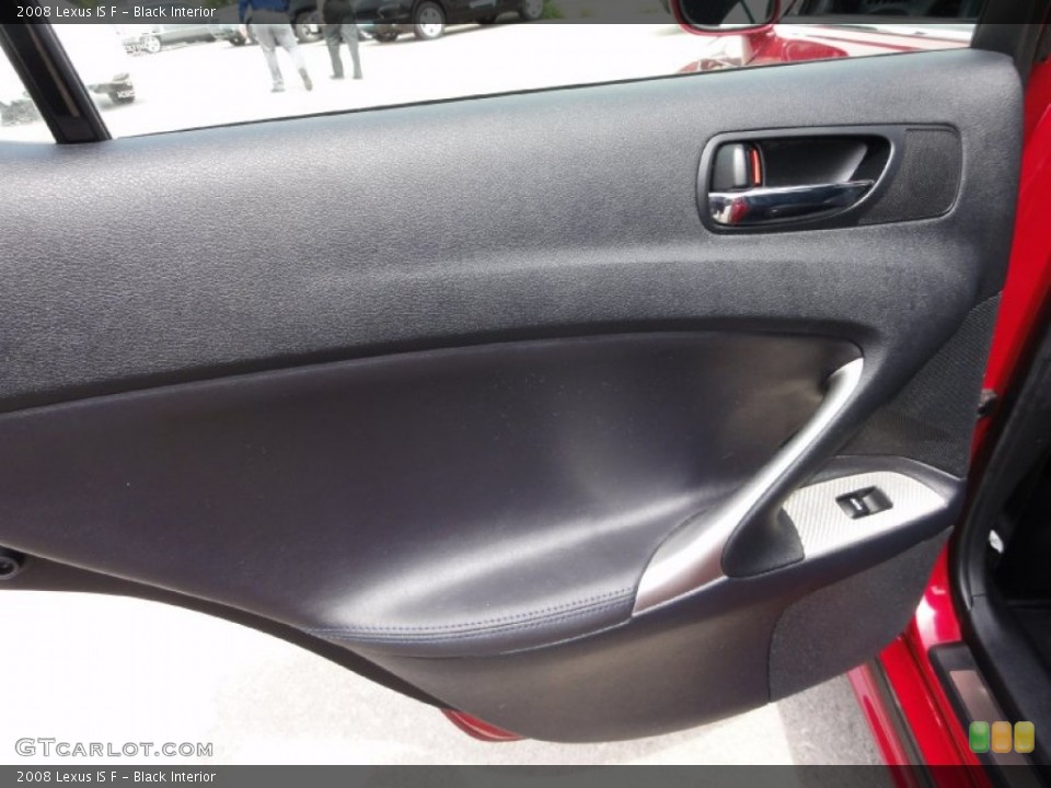 Black Interior Door Panel for the 2008 Lexus IS F #66847265
