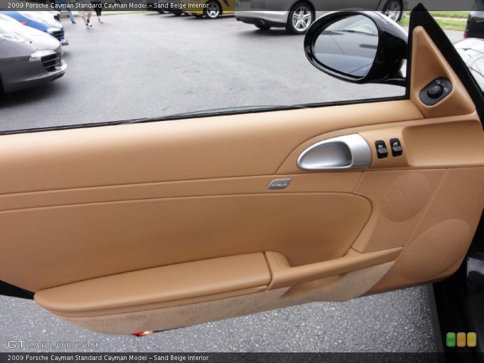 Sand Beige Interior Door Panel for the 2009 Porsche Cayman  #66850226