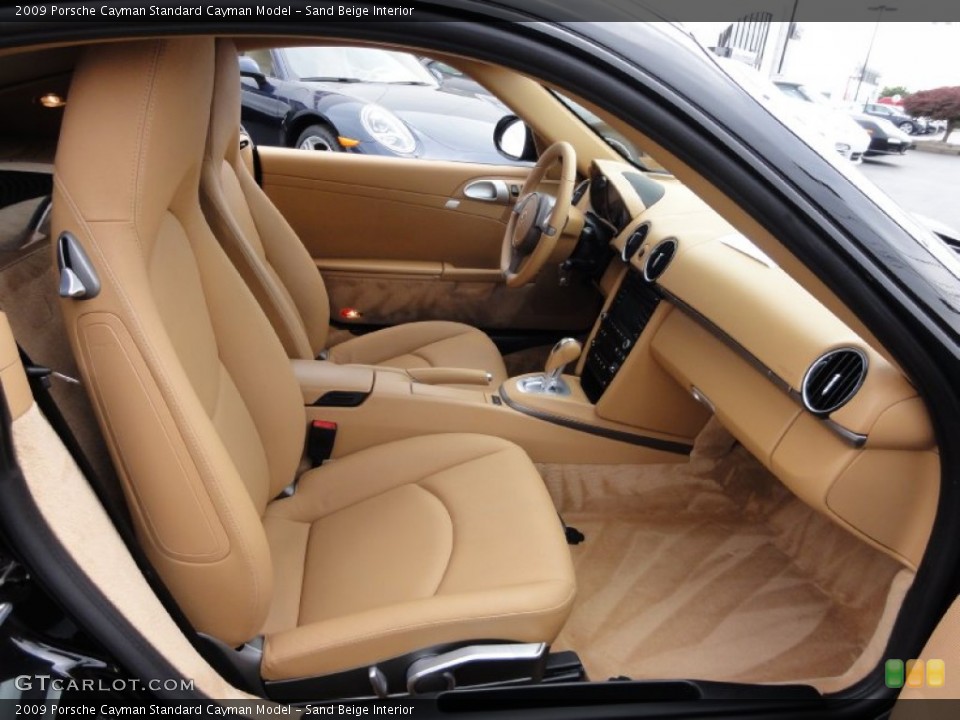 Sand Beige Interior Photo for the 2009 Porsche Cayman  #66850280