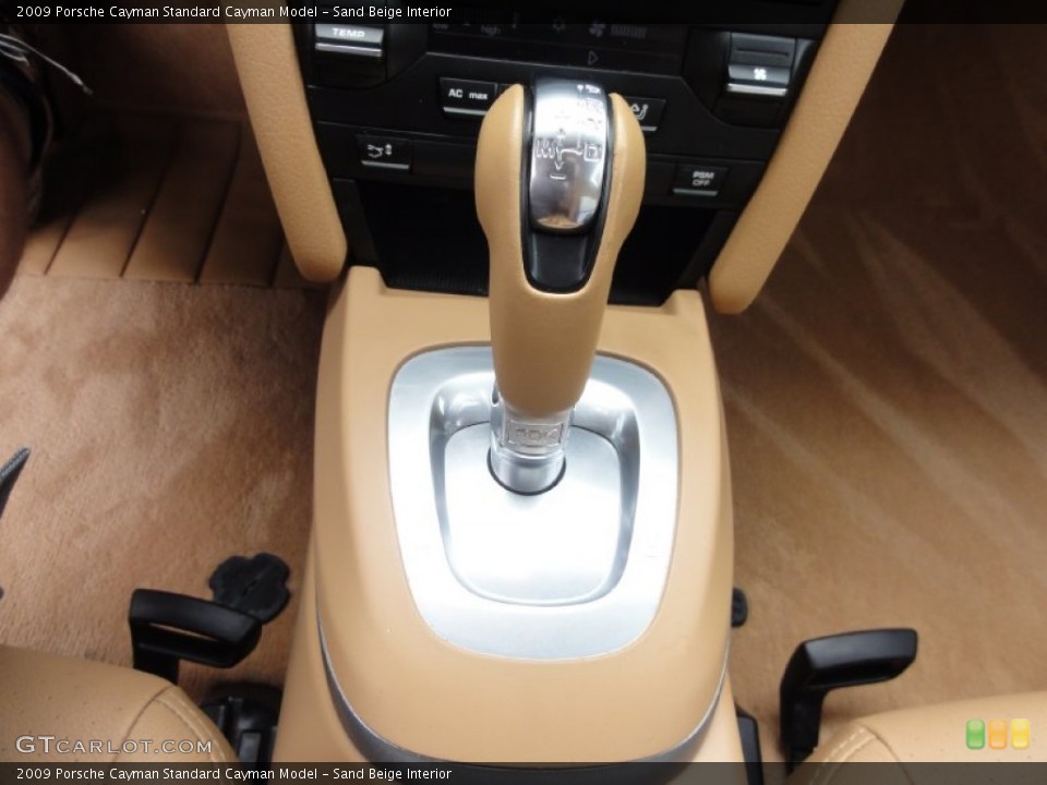 Sand Beige Interior Transmission for the 2009 Porsche Cayman  #66850370
