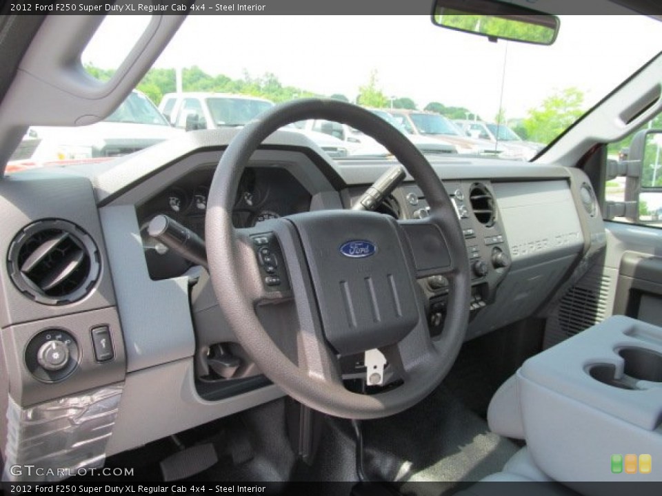 Steel Interior Dashboard for the 2012 Ford F250 Super Duty XL Regular Cab 4x4 #66854354