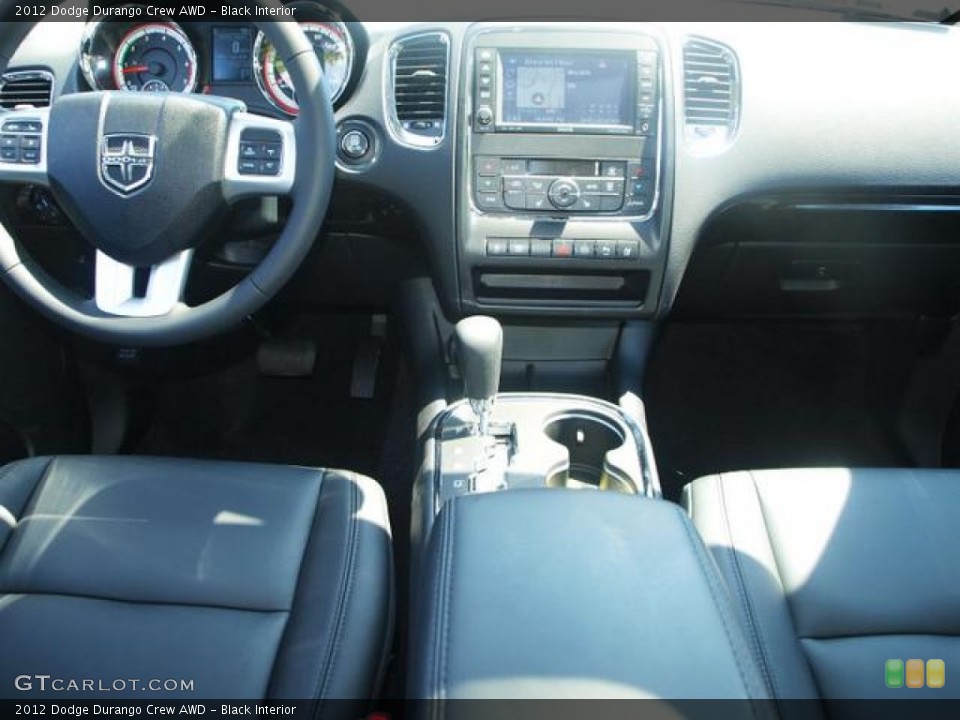 Black Interior Dashboard for the 2012 Dodge Durango Crew AWD #66857345