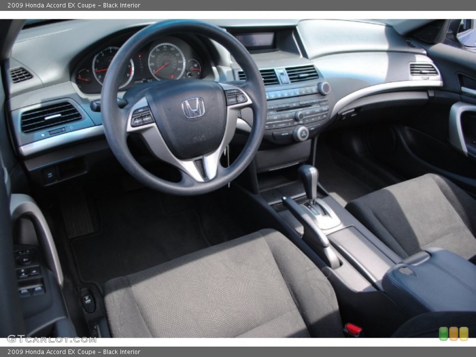 Black Interior Dashboard for the 2009 Honda Accord EX Coupe #66858152