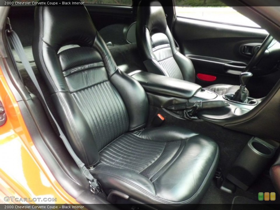 Black Interior Photo for the 2000 Chevrolet Corvette Coupe #66865409