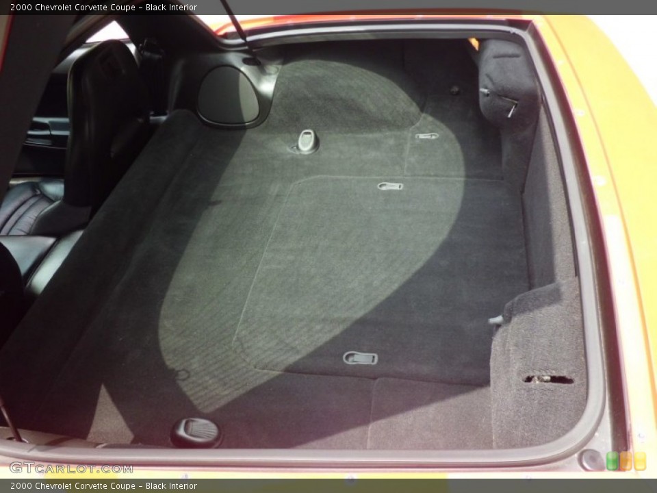 Black Interior Trunk for the 2000 Chevrolet Corvette Coupe #66865475