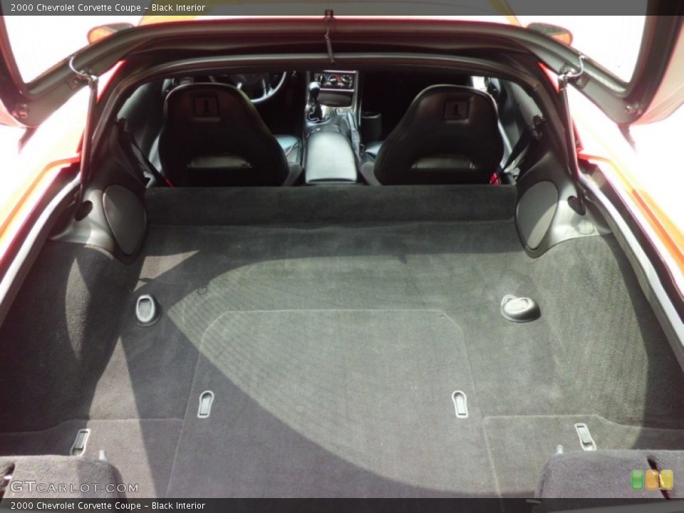 Black Interior Trunk for the 2000 Chevrolet Corvette Coupe #66865493