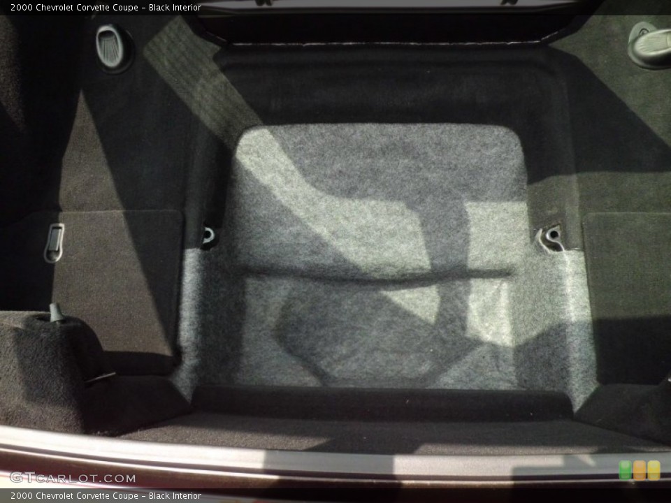 Black Interior Trunk for the 2000 Chevrolet Corvette Coupe #66865501