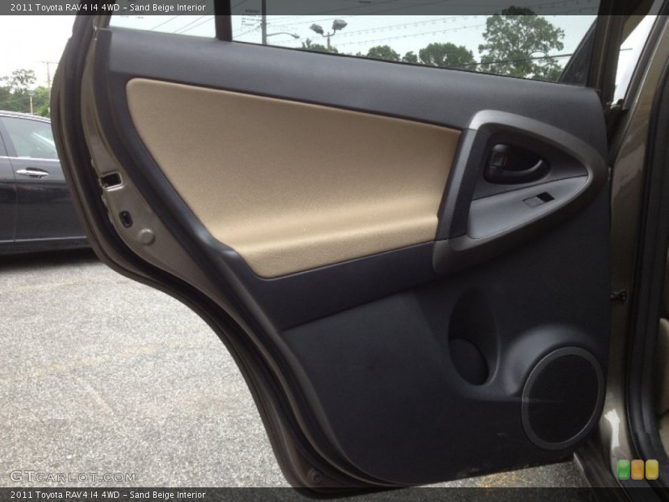 Sand Beige Interior Door Panel for the 2011 Toyota RAV4 I4 4WD #66865784