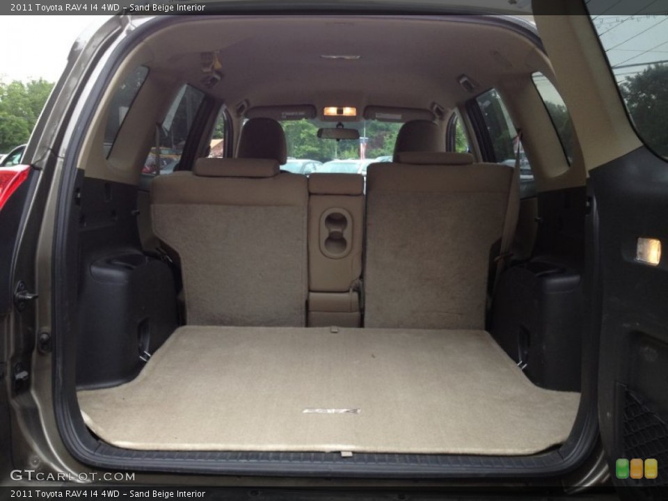 Sand Beige Interior Trunk for the 2011 Toyota RAV4 I4 4WD #66865802