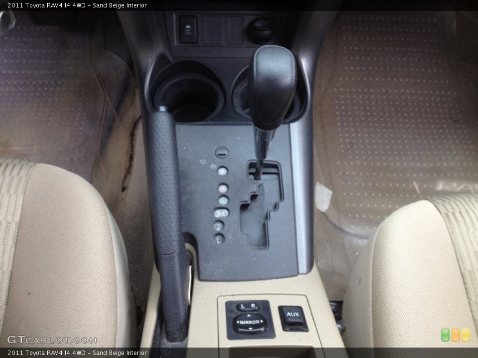 Sand Beige Interior Transmission for the 2011 Toyota RAV4 I4 4WD #66865880