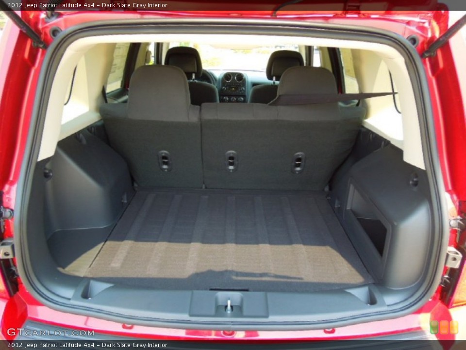 Dark Slate Gray Interior Trunk for the 2012 Jeep Patriot Latitude 4x4 #66867863