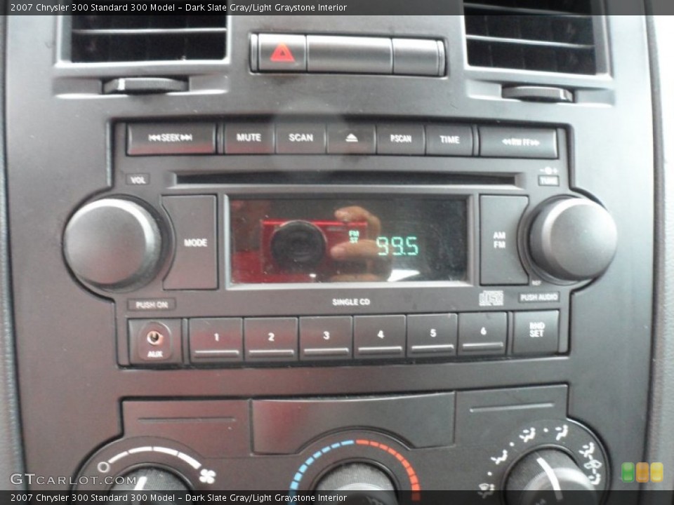 Dark Slate Gray/Light Graystone Interior Audio System for the 2007 Chrysler 300  #66868274