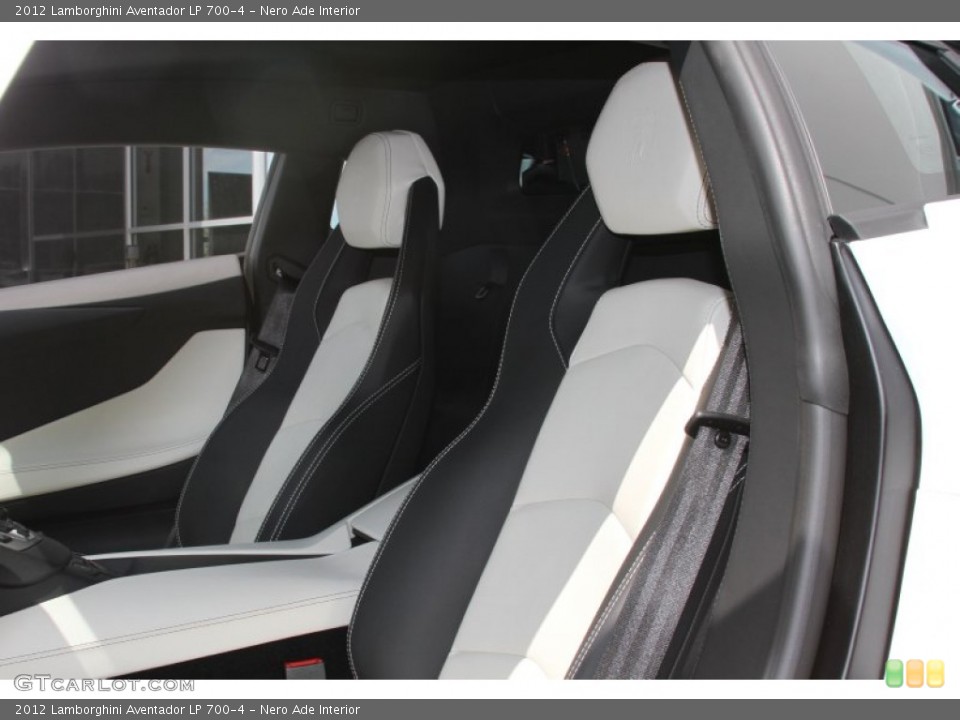 Nero Ade Interior Photo for the 2012 Lamborghini Aventador LP 700-4 #66871847