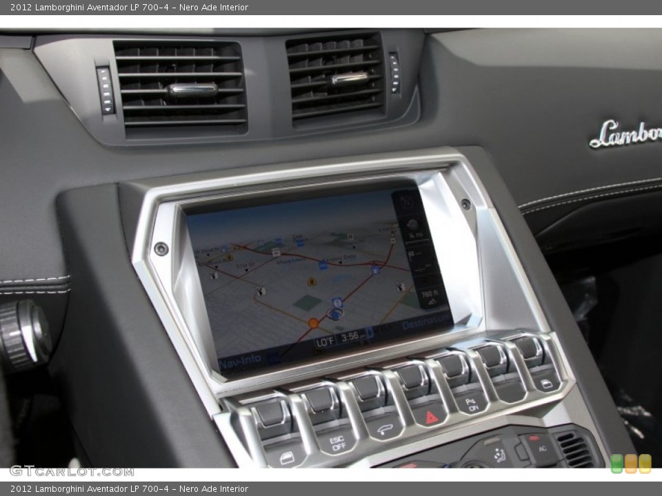 Nero Ade Interior Navigation for the 2012 Lamborghini Aventador LP 700-4 #66871865