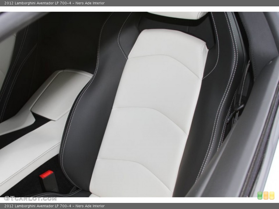 Nero Ade Interior Photo for the 2012 Lamborghini Aventador LP 700-4 #66871970