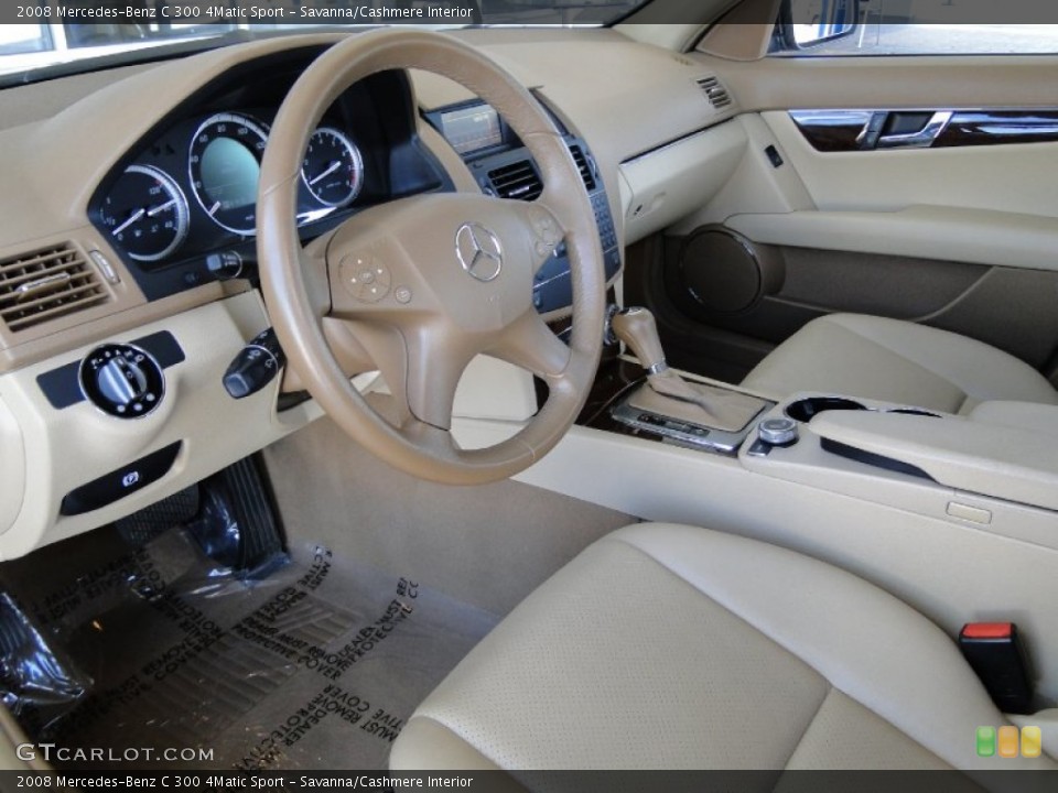 Savanna/Cashmere Interior Photo for the 2008 Mercedes-Benz C 300 4Matic Sport #66873140