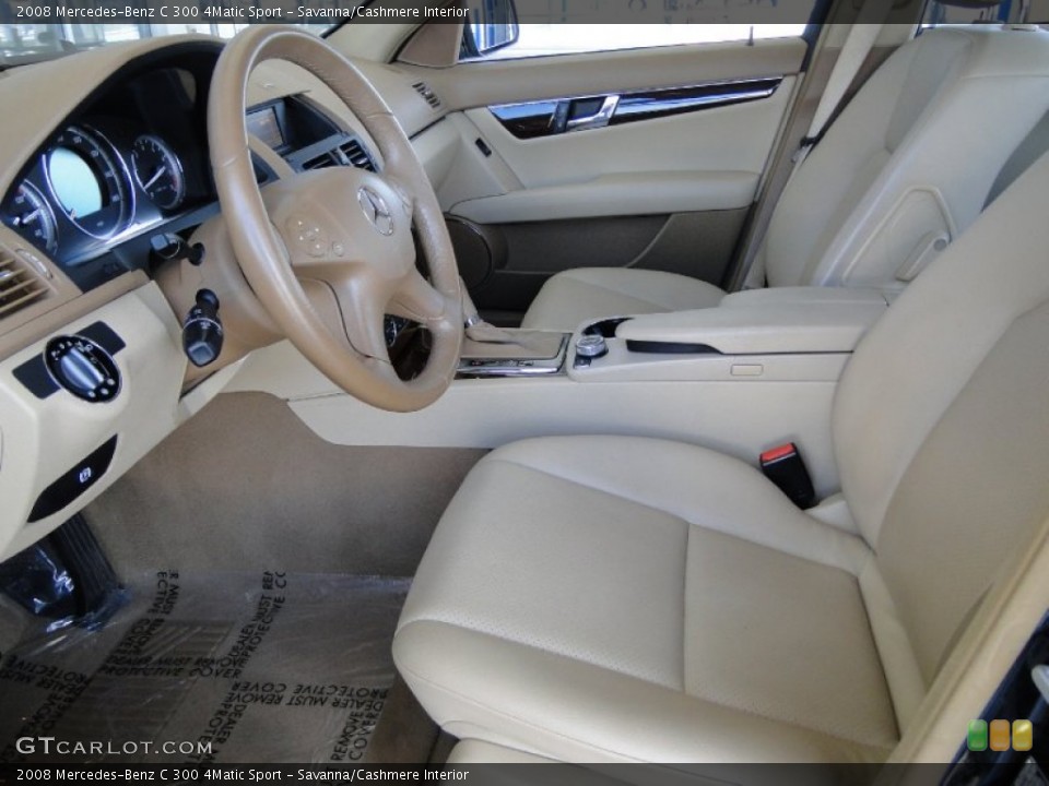 Savanna/Cashmere Interior Photo for the 2008 Mercedes-Benz C 300 4Matic Sport #66873145