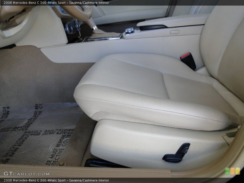 Savanna/Cashmere Interior Front Seat for the 2008 Mercedes-Benz C 300 4Matic Sport #66873152
