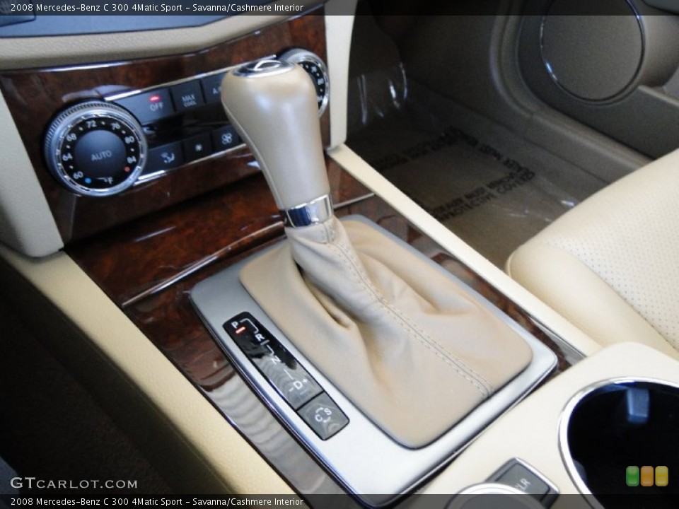 Savanna/Cashmere Interior Transmission for the 2008 Mercedes-Benz C 300 4Matic Sport #66873194