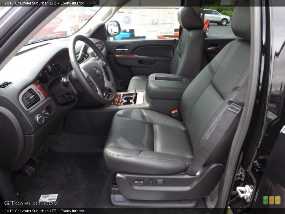 Ebony Interior Photo for the 2013 Chevrolet Suburban LTZ #66874184