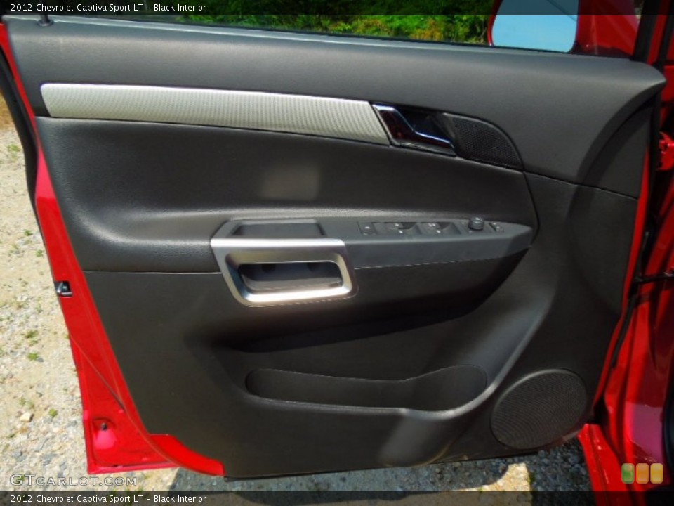 Black Interior Door Panel for the 2012 Chevrolet Captiva Sport LT #66876278