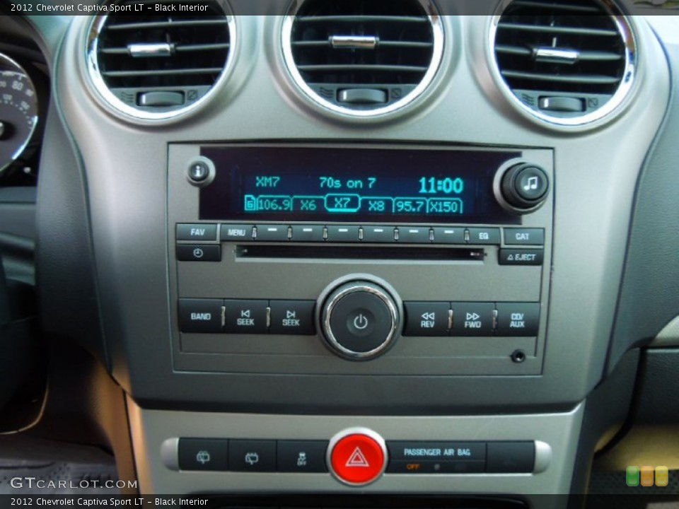 Black Interior Audio System for the 2012 Chevrolet Captiva Sport LT #66876297