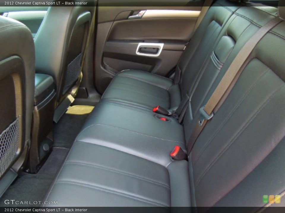 Black Interior Rear Seat for the 2012 Chevrolet Captiva Sport LT #66876317