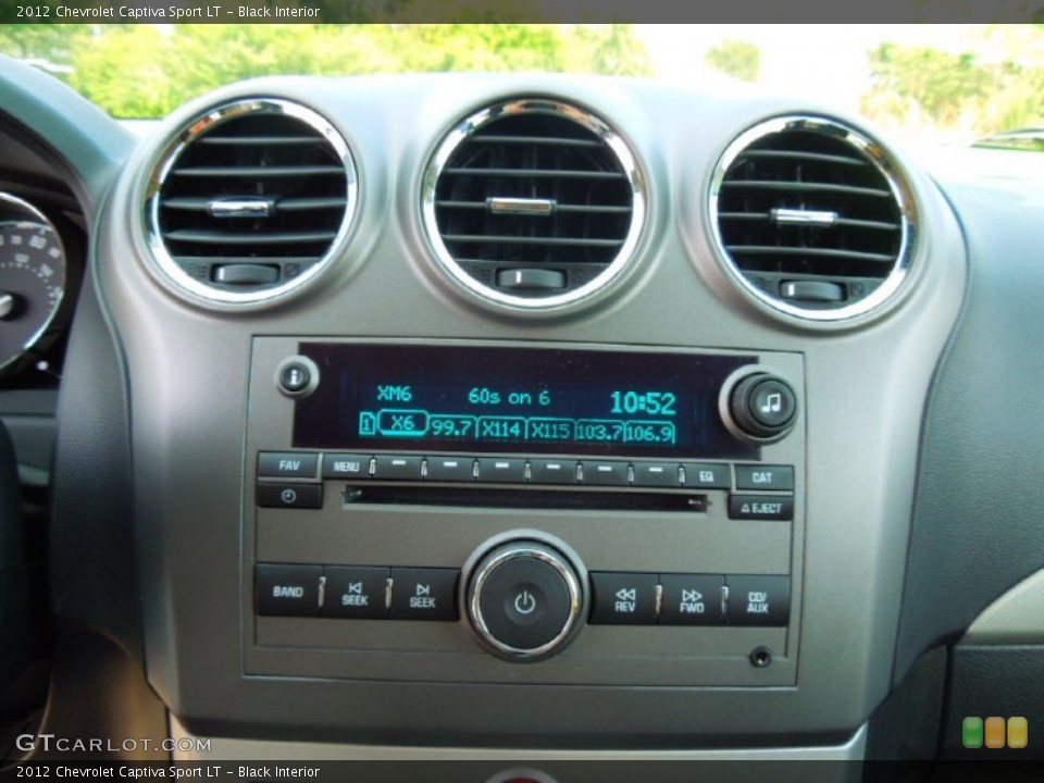 Black Interior Audio System for the 2012 Chevrolet Captiva Sport LT #66876455