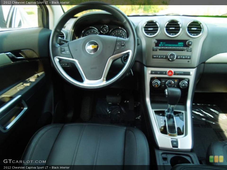 Black Interior Dashboard for the 2012 Chevrolet Captiva Sport LT #66876479