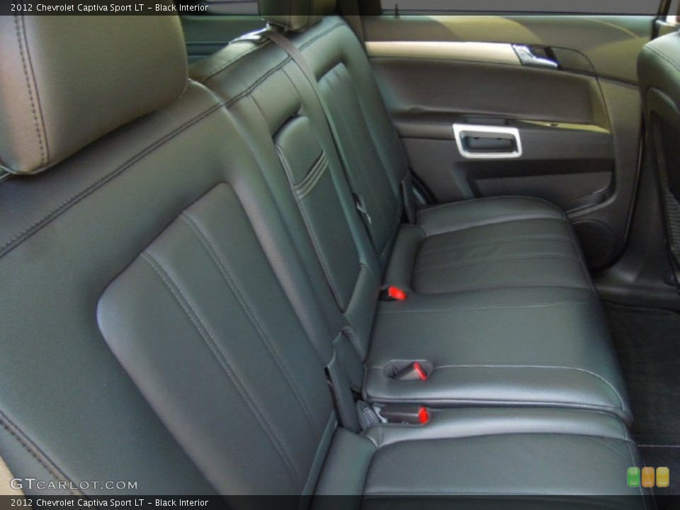 Black Interior Rear Seat for the 2012 Chevrolet Captiva Sport LT #66876494