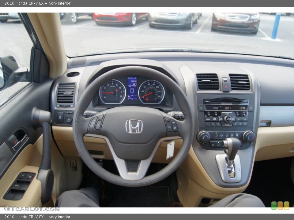 Ivory Interior Dashboard for the 2010 Honda CR-V EX #66877937