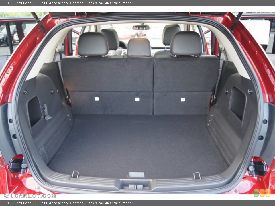 SEL Appearance Charcoal Black/Gray Alcantara Interior Trunk for the 2013 Ford Edge SEL #66878975