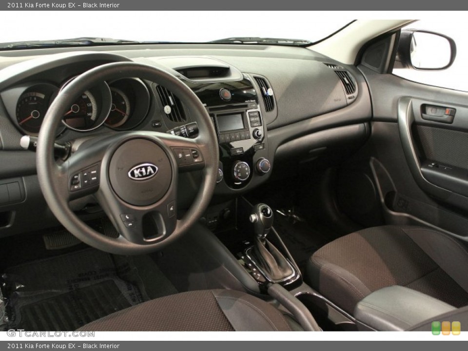 Black Interior Dashboard for the 2011 Kia Forte Koup EX #66879269