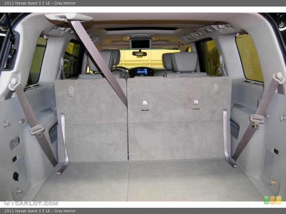 Gray Interior Trunk for the 2011 Nissan Quest 3.5 LE #66880106