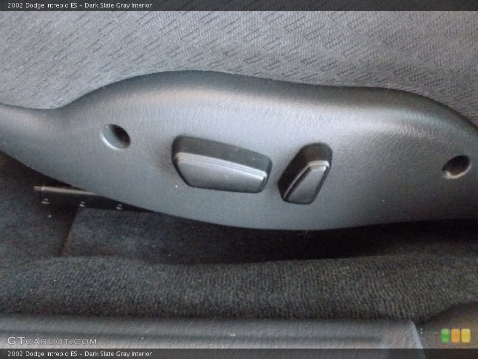Dark Slate Gray Interior Controls for the 2002 Dodge Intrepid ES #66881360