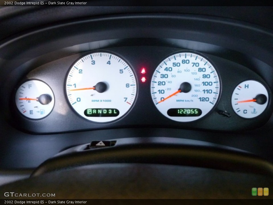 Dark Slate Gray Interior Gauges for the 2002 Dodge Intrepid ES #66881375