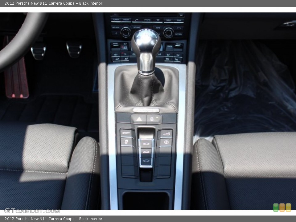 Black Interior Transmission for the 2012 Porsche New 911 Carrera Coupe #66883862