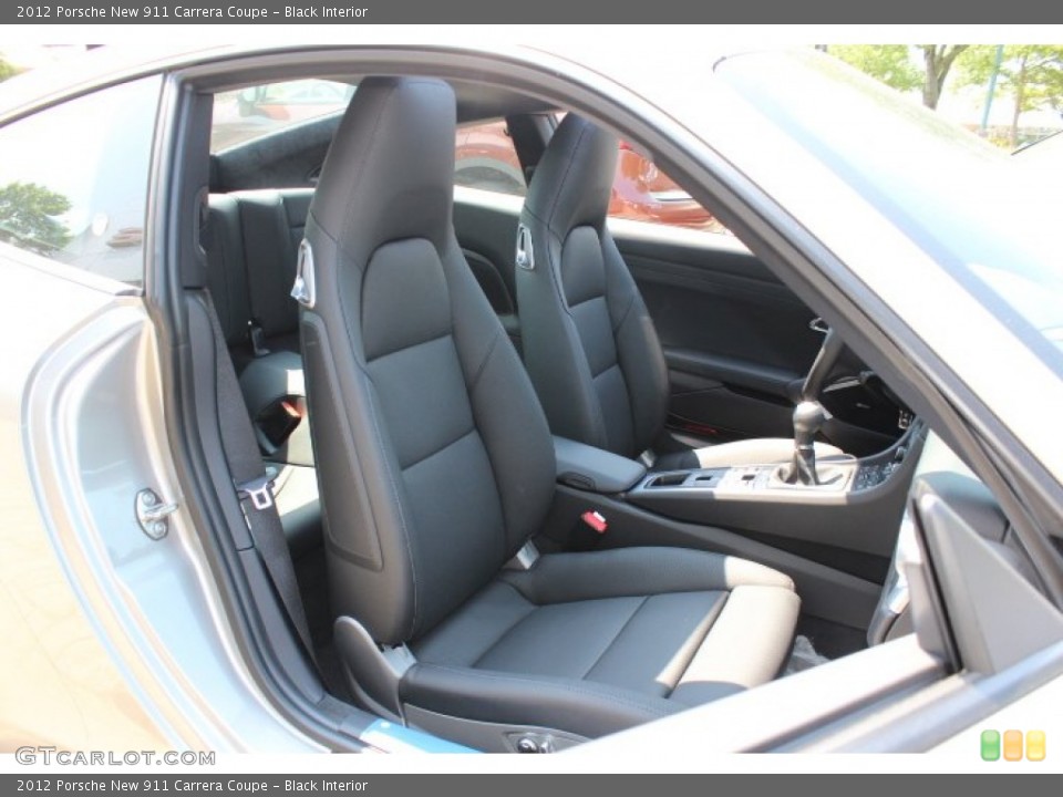 Black Interior Photo for the 2012 Porsche New 911 Carrera Coupe #66883951