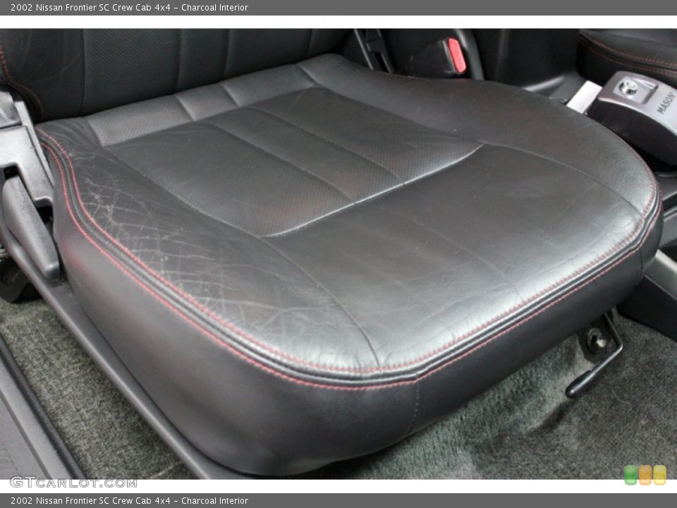 Charcoal Interior Front Seat for the 2002 Nissan Frontier SC Crew Cab 4x4 #66887587