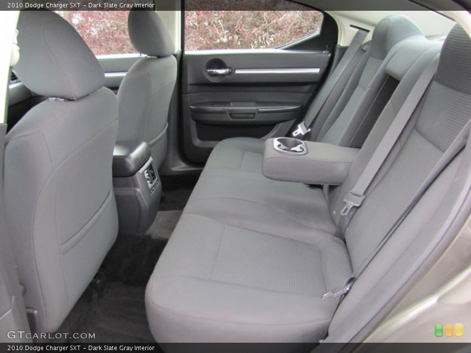 Dark Slate Gray Interior Rear Seat for the 2010 Dodge Charger SXT #66888829