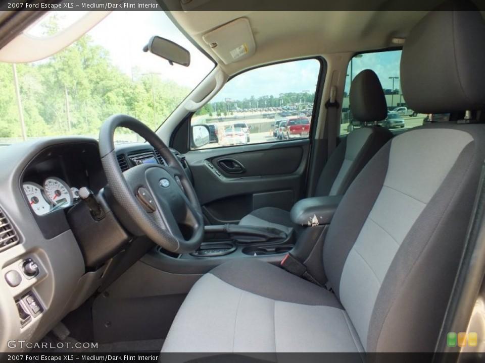 Medium/Dark Flint Interior Front Seat for the 2007 Ford Escape XLS #66890248
