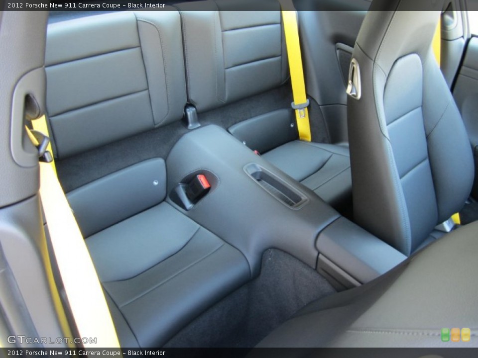 Black Interior Photo for the 2012 Porsche New 911 Carrera Coupe #66891706
