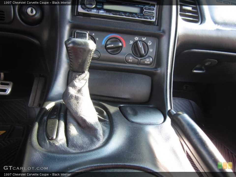 Black Interior Transmission for the 1997 Chevrolet Corvette Coupe #66892555