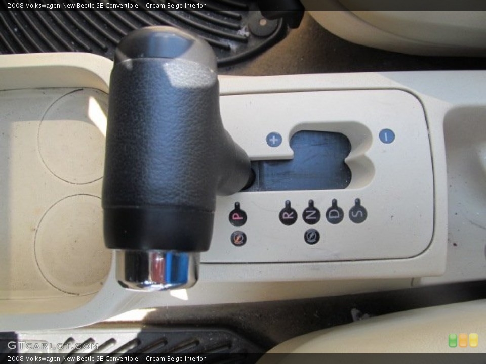 Cream Beige Interior Transmission for the 2008 Volkswagen New Beetle SE Convertible #66893890