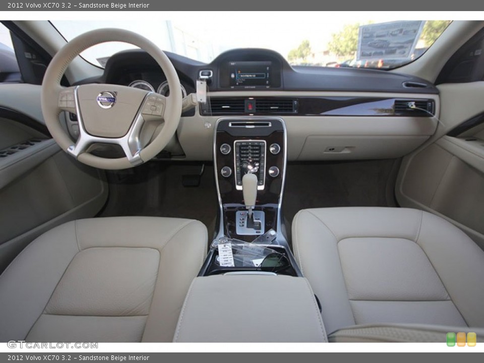 Sandstone Beige Interior Dashboard for the 2012 Volvo XC70 3.2 #66894234