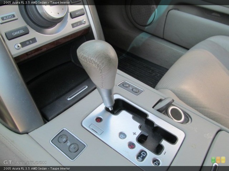 Taupe Interior Transmission for the 2005 Acura RL 3.5 AWD Sedan #66894421