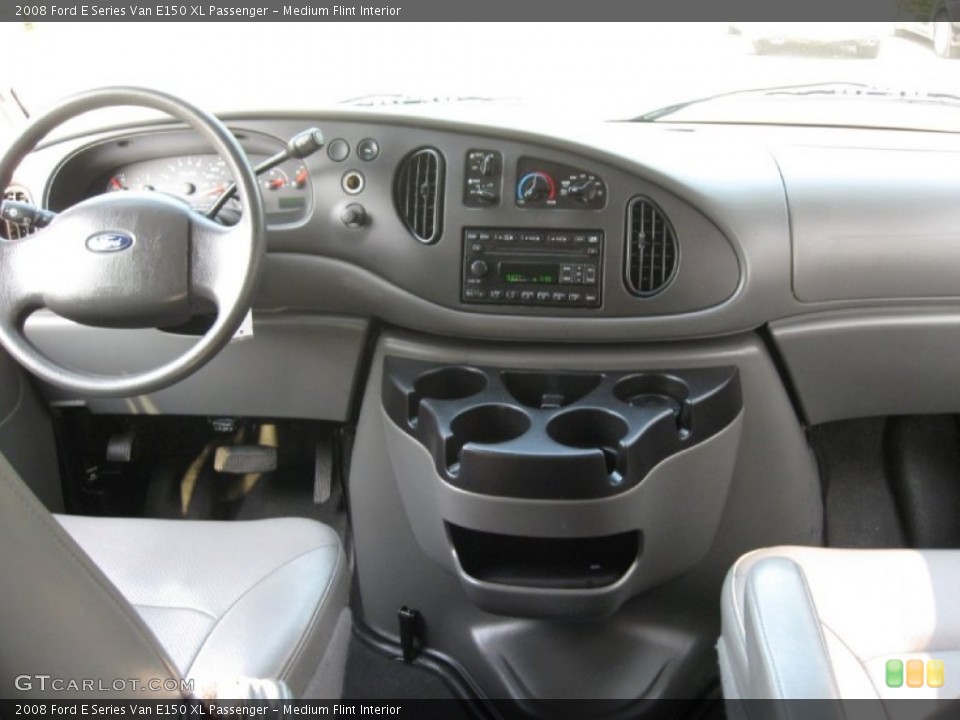 Medium Flint Interior Dashboard for the 2008 Ford E Series Van E150 XL Passenger #66897721