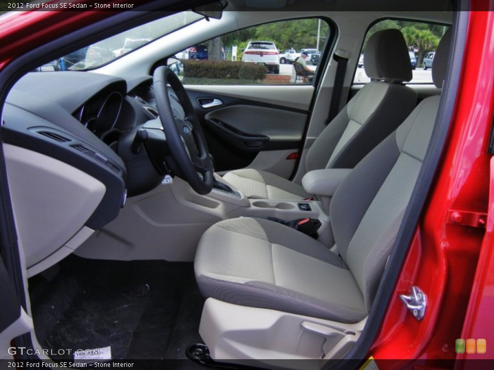 Stone Interior Photo for the 2012 Ford Focus SE Sedan #66898597