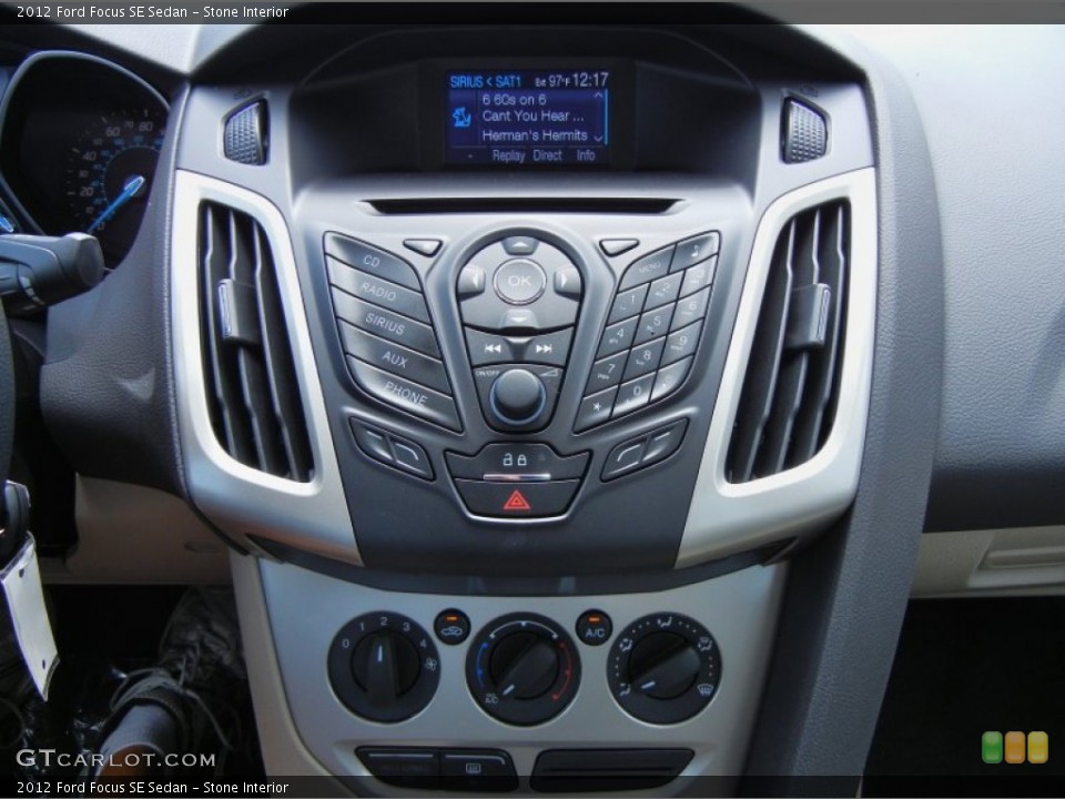 Stone Interior Controls for the 2012 Ford Focus SE Sedan #66898630