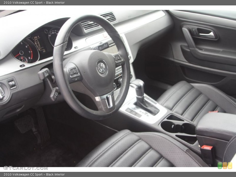 Black Interior Photo for the 2010 Volkswagen CC Sport #66898984